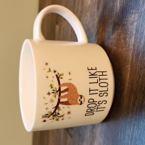 Drop it like it's sloth mug